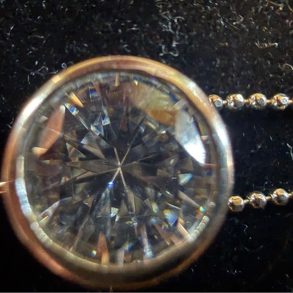 Silver Drop Station Necklace - Women Jewelry - Picture 13 of 15